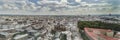 Panorama of city Riga, Latvia. Royalty Free Stock Photo
