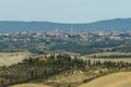 Panorama of city of Siena. Tuscany region in Italy Royalty Free Stock Photo