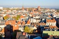 Panorama of the city Torun in Poland Royalty Free Stock Photo