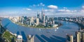 Panorama City View of the SHANGHAI,CHINA