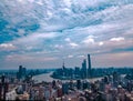 Panorama City View of the SHANGHAI,CHINA