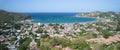 Panorama cityscape of San Juan del sur