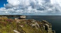 Panorama of Clifs and Rocks at the Lands End, Cornwall, England