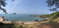 Panorama from the coast of Koh Samet
