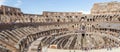 Panorama of the Colosseum in Rome