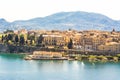 Panorama of Corfu isand
