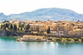 Panorama of Corfu isand Royalty Free Stock Photo