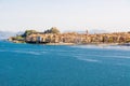 Panorama of Corfu isand Royalty Free Stock Photo
