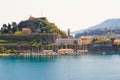 Panorama of Corfu isand Royalty Free Stock Photo
