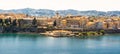 Panorama of Corfu isand Royalty Free Stock Photo