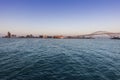 Panorama of Corpus Christi at sunrise