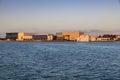 Panorama of Corpus Christi at sunrise