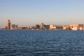 Panorama of .Corpus Christi at sunrise