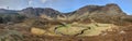 Panorama of the Corrie Fee valley, Scotland