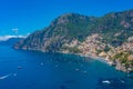 Panorama of Costiera Amalfitana at Positano, Italy Royalty Free Stock Photo