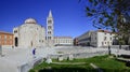 Panorama of Croatian city Zadar Royalty Free Stock Photo