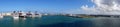 Panorama Cruiseport San Juan - Puerto Rico Royalty Free Stock Photo