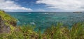 Panorama of Crystal Cove small island near Boracay island