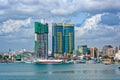 Panorama of Dar Es Salaam City Centre Royalty Free Stock Photo
