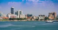 Panorama of Dar Es Salaam City Centre Royalty Free Stock Photo