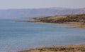 Panorama of the Dead Sea in Israel Royalty Free Stock Photo