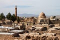 Panorama of desert town Naein Royalty Free Stock Photo