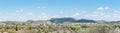 Panorama of the diamond mine in Jagersfontein