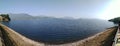 Panorama dimna lake nature picture Royalty Free Stock Photo