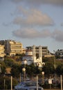 Heraklion, september 5th: Panorama of Downtown Heraklion in Crete island of Greece Royalty Free Stock Photo