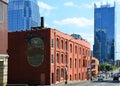 Panorama of Downtown Nashville, the Capital City of Tennessee