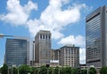 Panorama of Downtown Richmond, the Capital City of Virginia Royalty Free Stock Photo