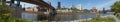 Panorama of downtown Saint Paul, Minnesota Royalty Free Stock Photo