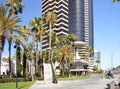 Panorama of Downtown San Diego at the Pacific Ocean, California Royalty Free Stock Photo