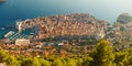 Panorama Dubrovnik Croatia Royalty Free Stock Photo