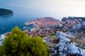 Panorama Dubrovnik Croatia Royalty Free Stock Photo