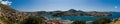 Panorama of Dubrovnik, Kolocep Bay Royalty Free Stock Photo