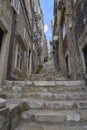 Panorama Dubrovnik Old Town roofs and streets . Europe, Croatia . Royalty Free Stock Photo