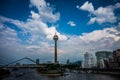 Panorama Duesseldorf with Radio Tower