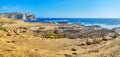 Panorama of the Dwejra Bay, San Lawrenz, Gozo, Malta