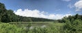 Panorama of Dyar Pasture Wildlife Management Area, Royalty Free Stock Photo