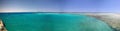 Panorama of the egiptian reef