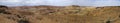 Panorama of Ein Avdat near Sde Bokerin the Negev Desert Israel Touristic landmark attraction