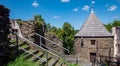 Panorama Elsterberg ruin in Germany Royalty Free Stock Photo