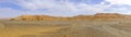 Panorama from the Erg Chebbi desert Maroc Africa Royalty Free Stock Photo