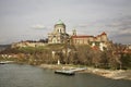 Panorama of Esztergom town. Hungary