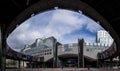 Panorama of the European Parliament Building in Brussels, Belgium 06.26.2016 Editorial use only