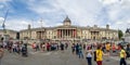 Panorama of the exterior facade of the National Gallery