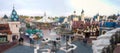 Panorama of Fantasyland, DISNEYLAND PARIS Royalty Free Stock Photo