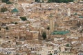 Panorama of Fes #3 Royalty Free Stock Photo