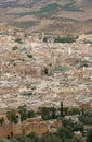 Panorama of Fes #5 Royalty Free Stock Photo